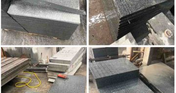 普洱 芝麻黑地铺石材