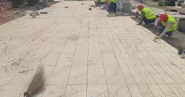 普洱黄金麻荔枝面地铺案例