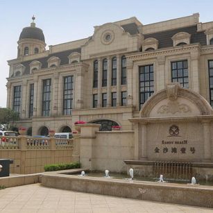 普洱花岗岩黄金麻建筑外墙干挂案例