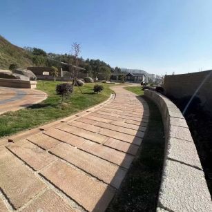 普洱仿古石铺装效果