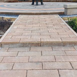 普洱仿古石铺装效果