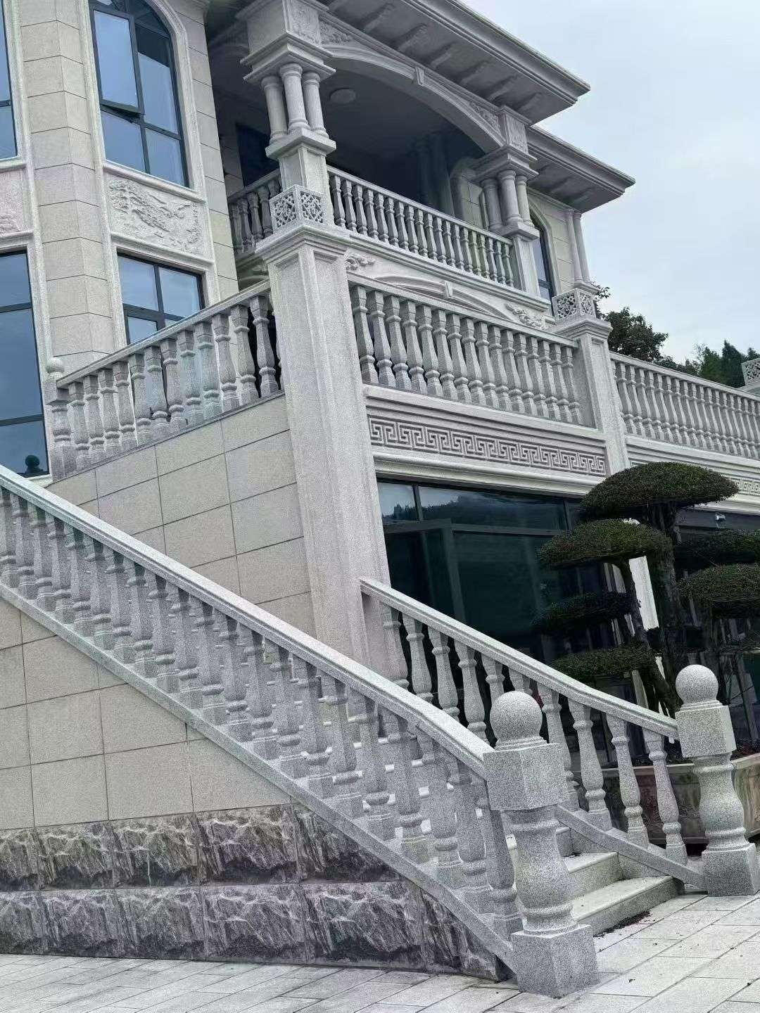 普洱 芝麻白别墅，栏杆