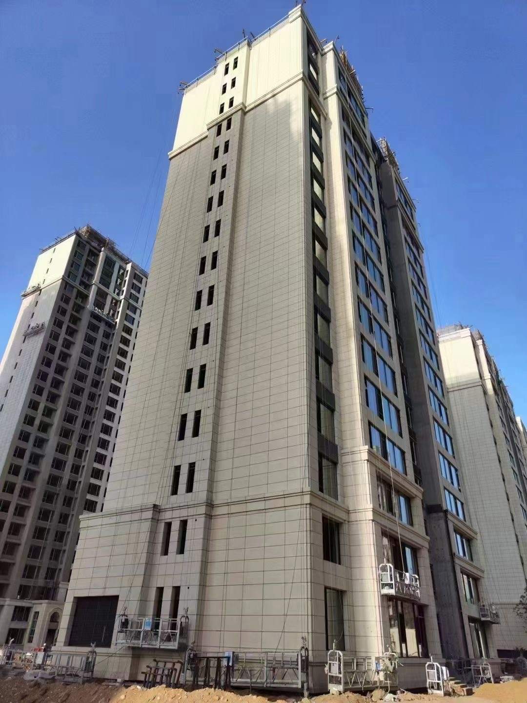 普洱黄金麻高端小区，外墙干挂