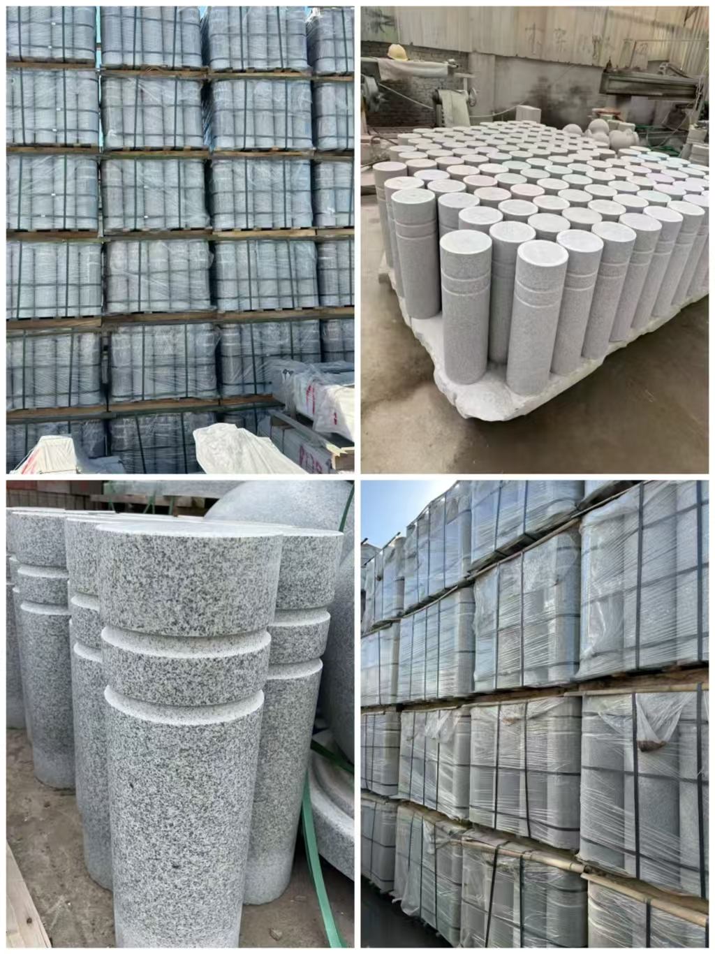 普洱 芝麻白花岗岩挡车柱、隔离柱多少钱