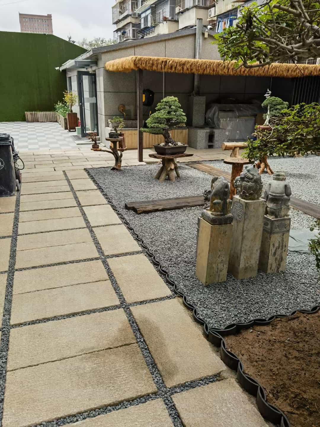 普洱仿古石铺装效果