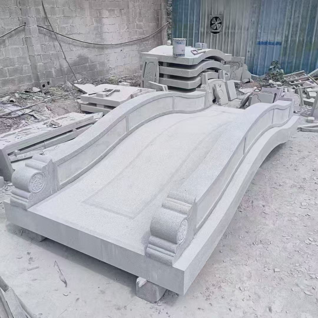 普洱 芝麻灰花岗岩园林景观 小石桥